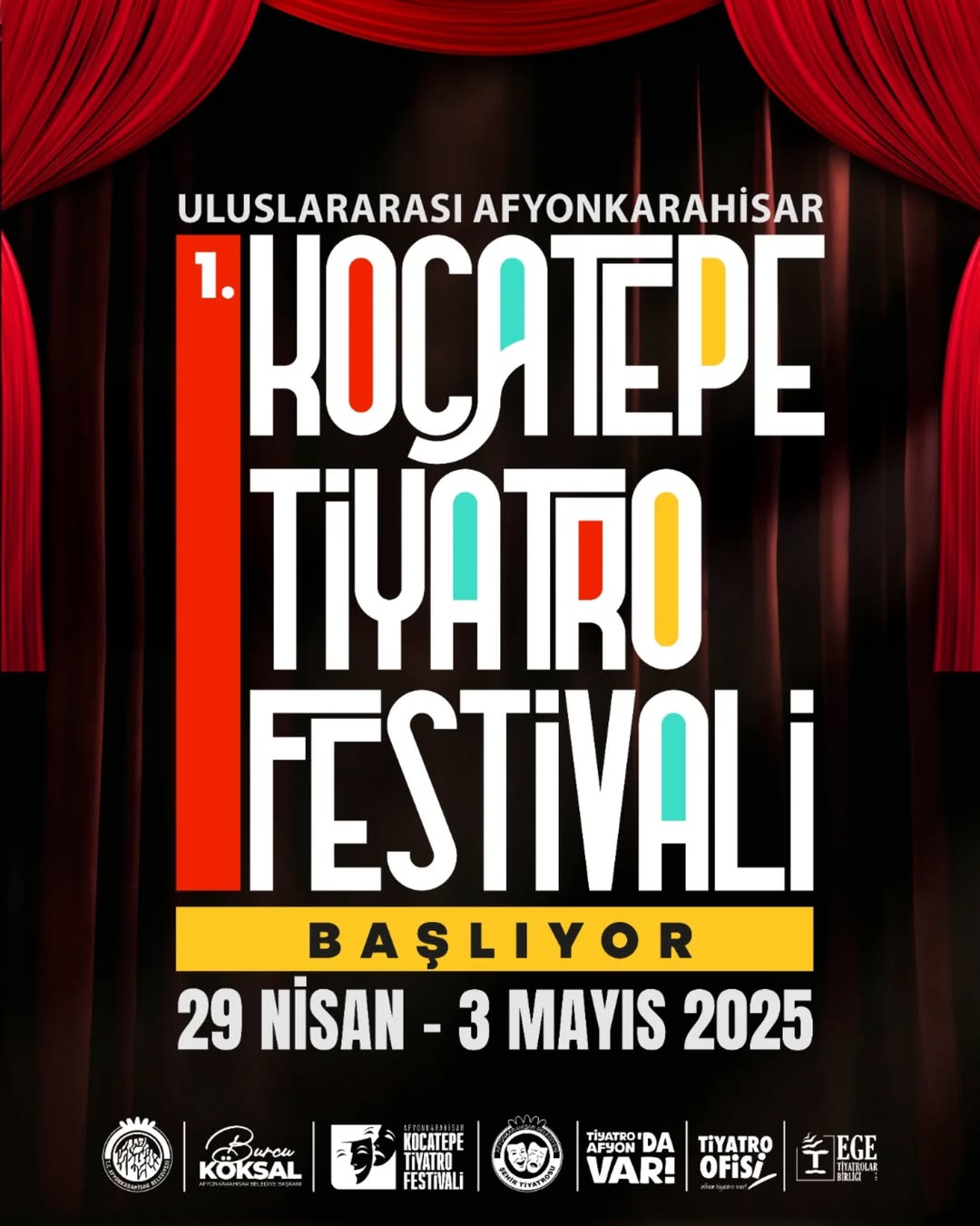 Afyonkarahisar'da İlk Uluslararası Kocatepe Tiyatro Festivali Başlıyor