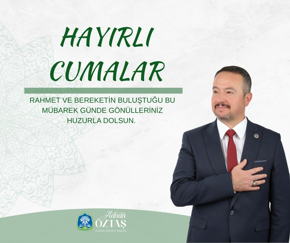 Sandıklı Belediyesi'nden Cuma Mesajı