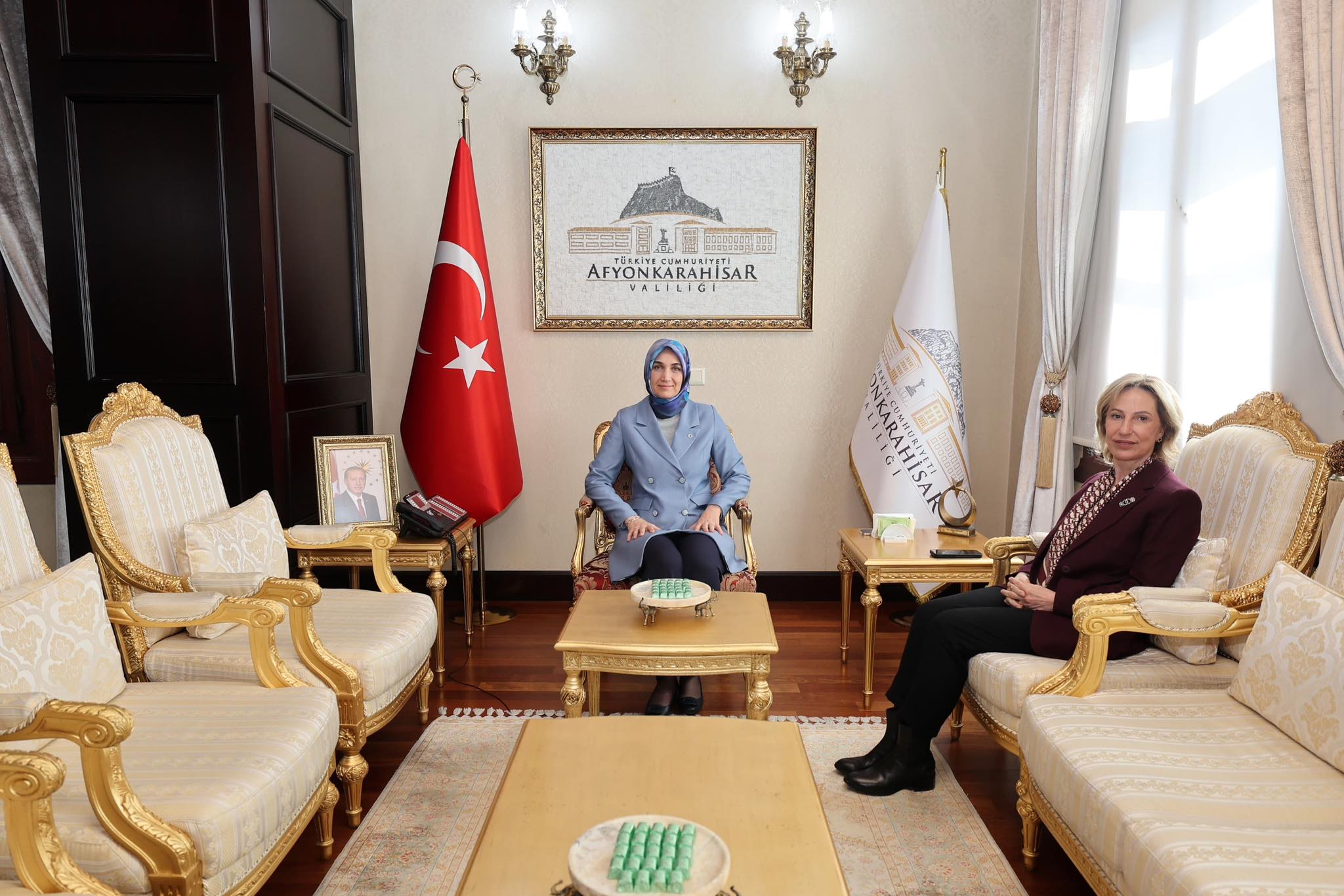 Afyonkarahisar Valisi, Kütahya TSO Başkanı'nı Kabul Etti