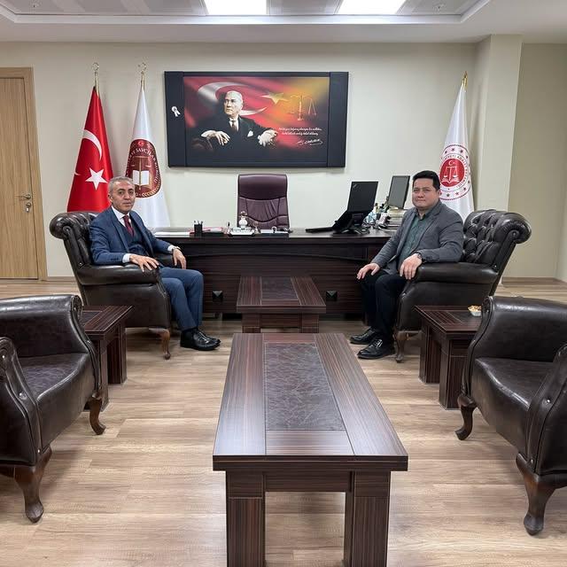 Bolvadin Belediye Başkanı, Cumhuriyet Başsavcısını Ziyaret Etti