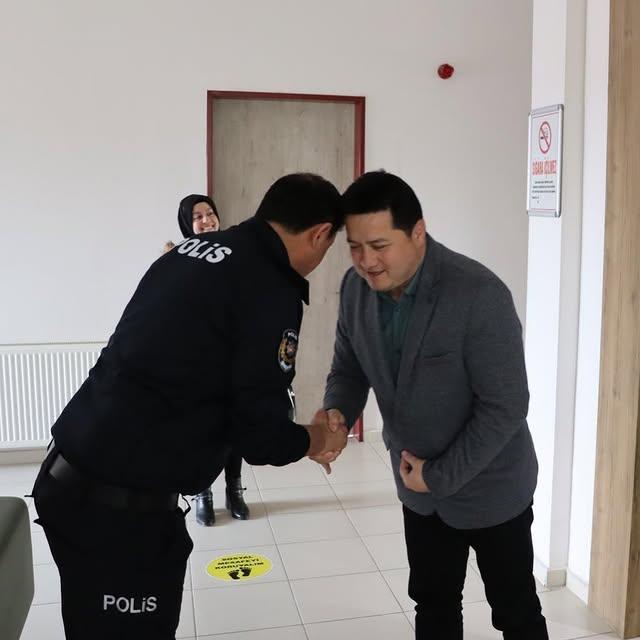 Bolvadin Belediye Başkanı Aynacı, Emniyet Teşkilatı'nın Kuruluş Yıl Dönümünü Kutladı