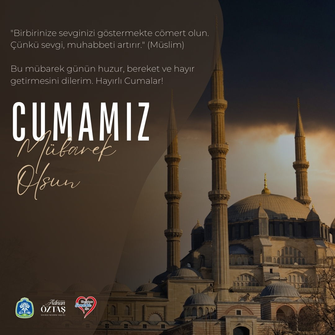 Sandıklı Belediyesi'nden Cuma Mesajı