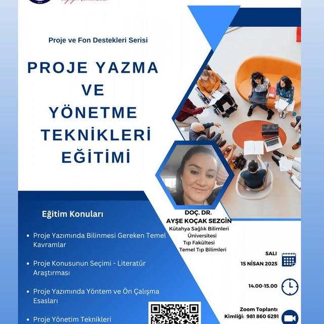 Afyonkarahisar Sağlık Bilimleri Üniversitesi'nden Proje Yazma ve Yönetme Eğitimi