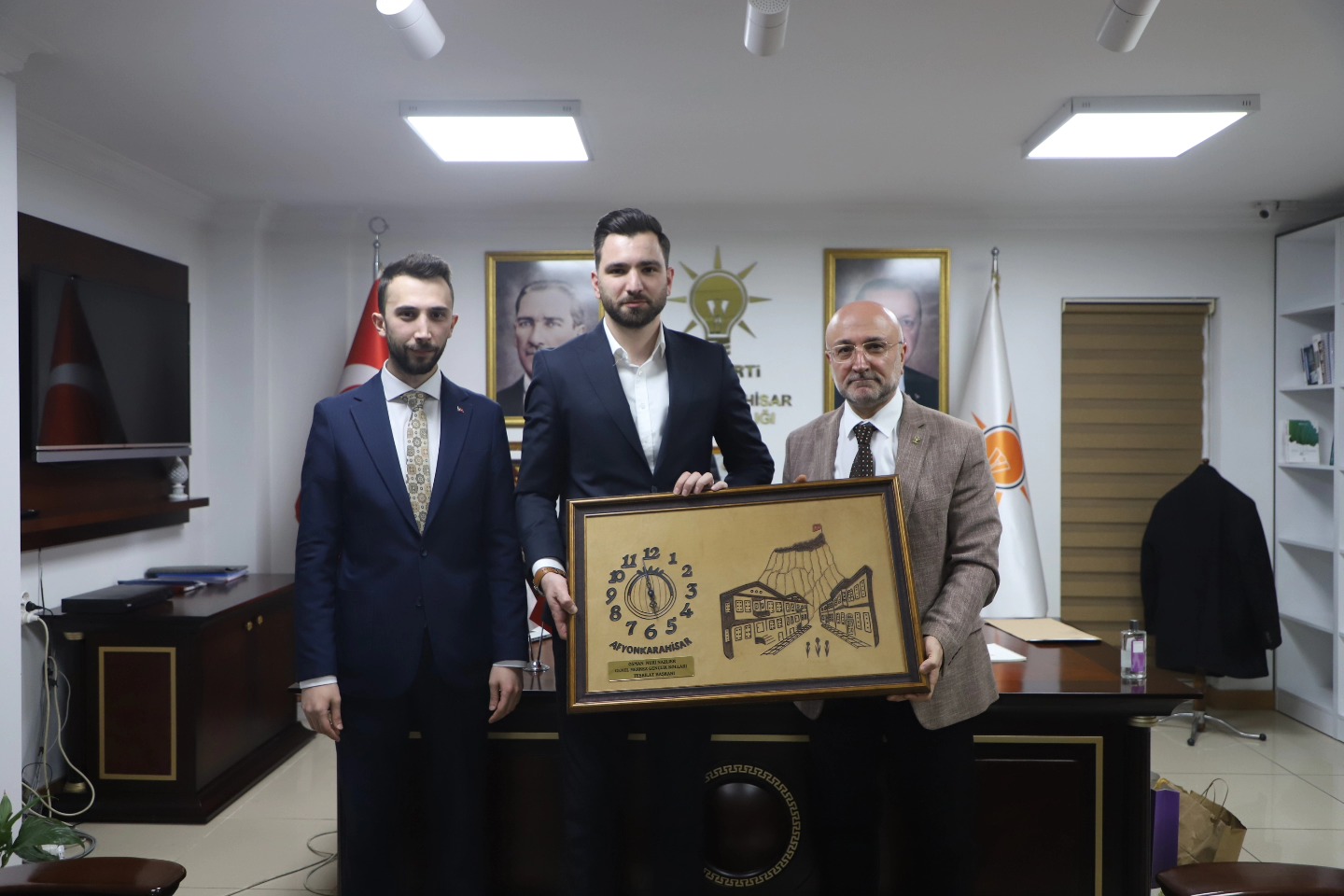 AK Parti Afyon İl Başkanı'na Genel Merkez Ziyareti
