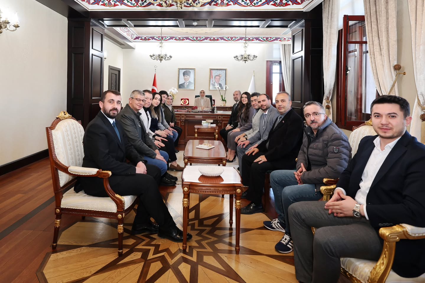Afyonkarahisar Valisi, AFGASDER Yönetimini Kabul Etti
