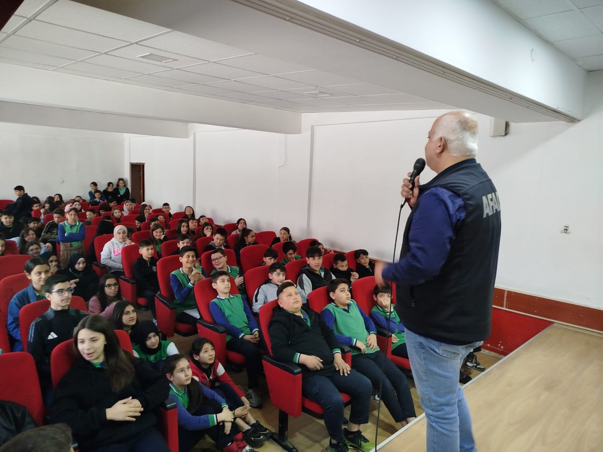 Afyonkarahisar'da Öğrencilere Afet ve Yangın Bilinci Kazandırıldı