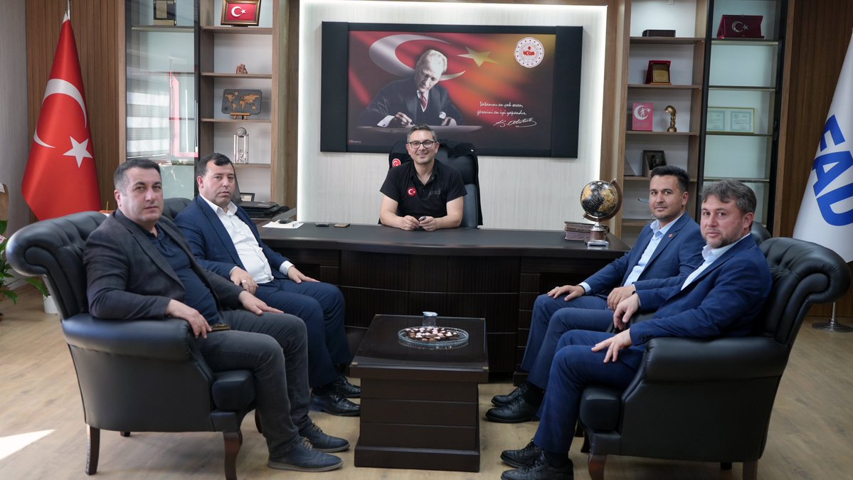 Afyonkarahisar'da Belediyelerden AFAD İl Müdürü'ne Ziyaret
