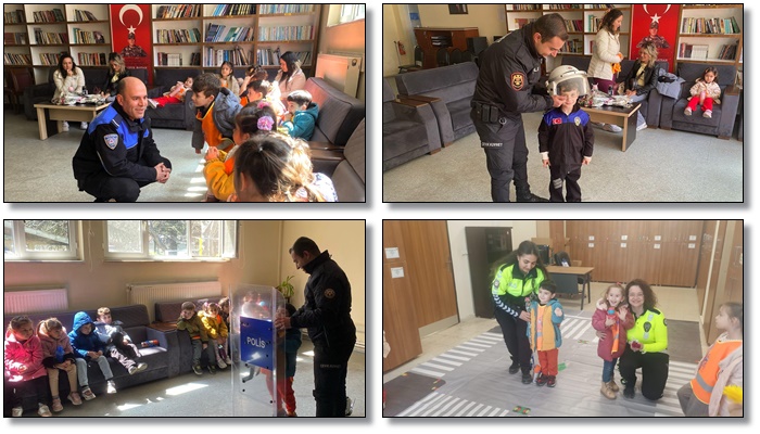 Emniyet Müdürlüğü'nden Miniklere Polislik Eğitimi