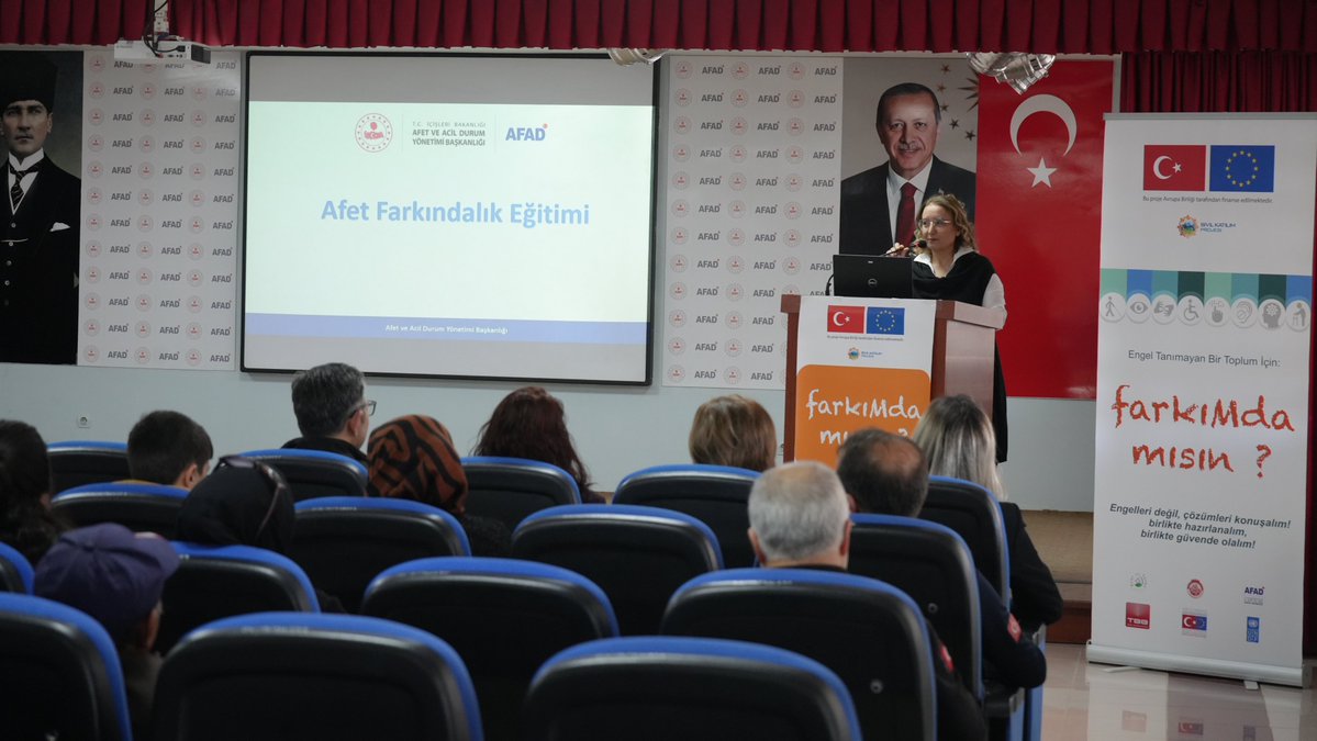 Afyonkarahisar'da Otizmli Bireylere Afet Farkındalık Eğitimi Verildi