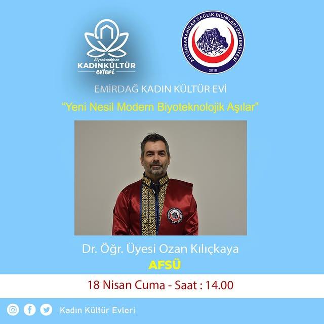 Afyonkarahisar'da Yeni Nesil Biyoteknolojik Aşı Çalışmaları Başladı