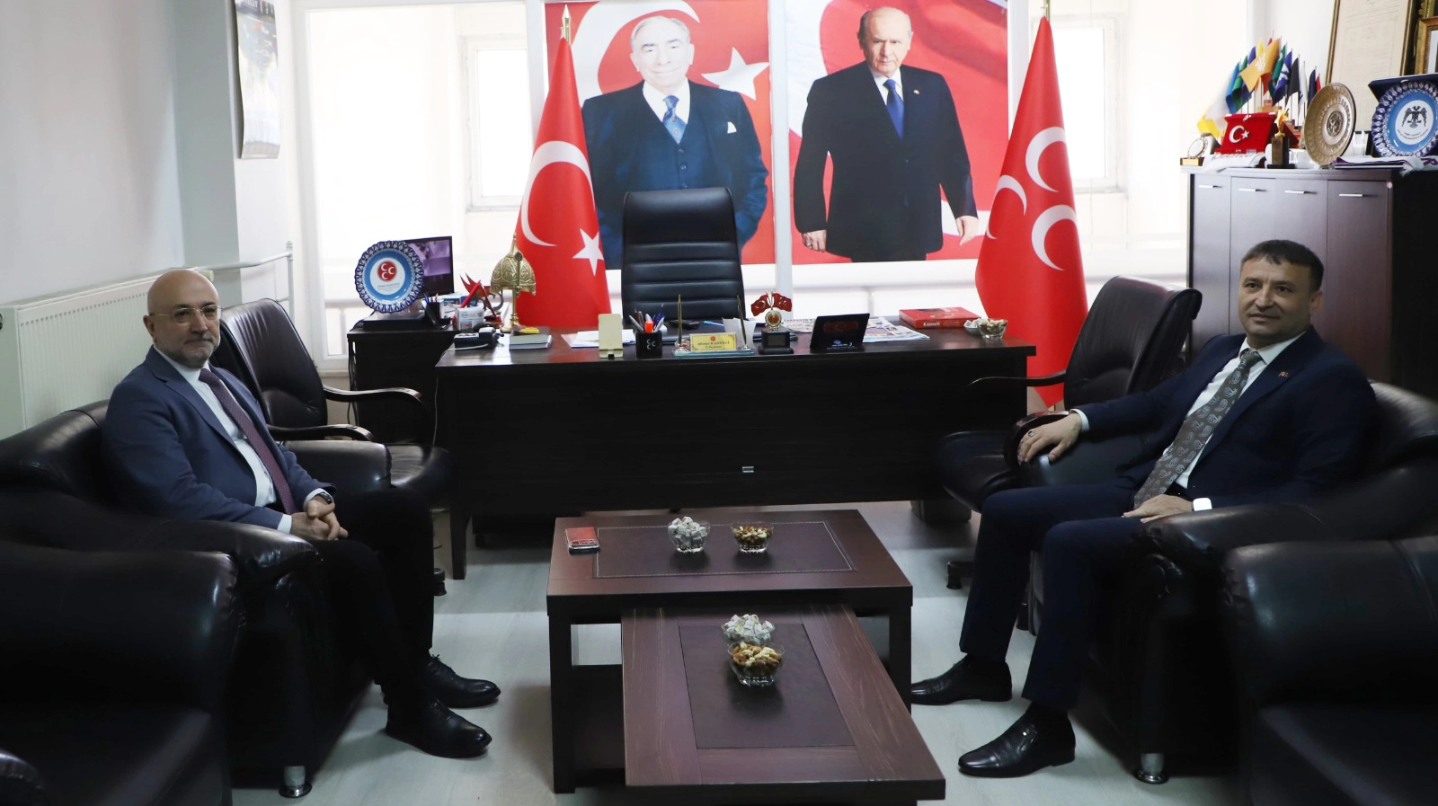 Afyonkarahisar'da AK Parti ve MHP İl Başkanları İstişare Toplantısı Gerçekleştirdi