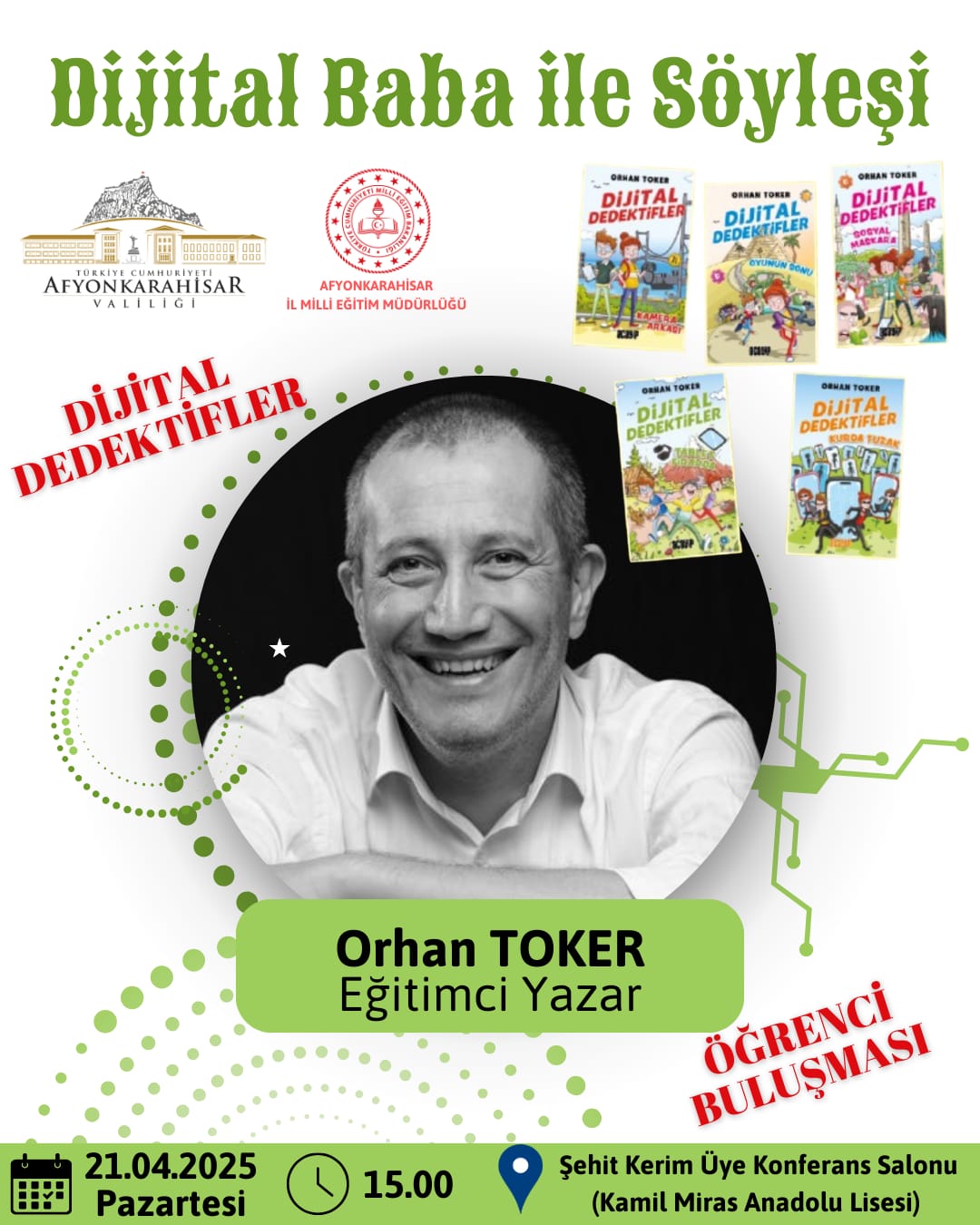 Afyonkarahisar'da Dijital Okuryazarlık Projesiyle Öğrencilere Yönelik Seminerler Düzenleniyor