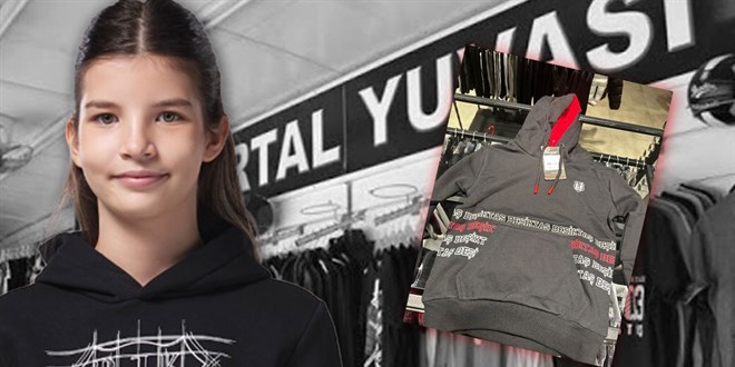 Beşiktaş'ta Satılan Çocuk Sweatshirtüne Satış Yasağı