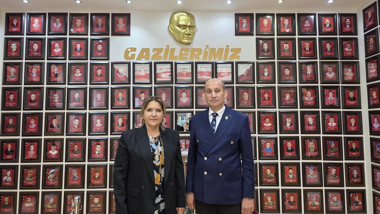 Afyon Şehit ve Gaziler Derneği'nden Belediye Ziyareti