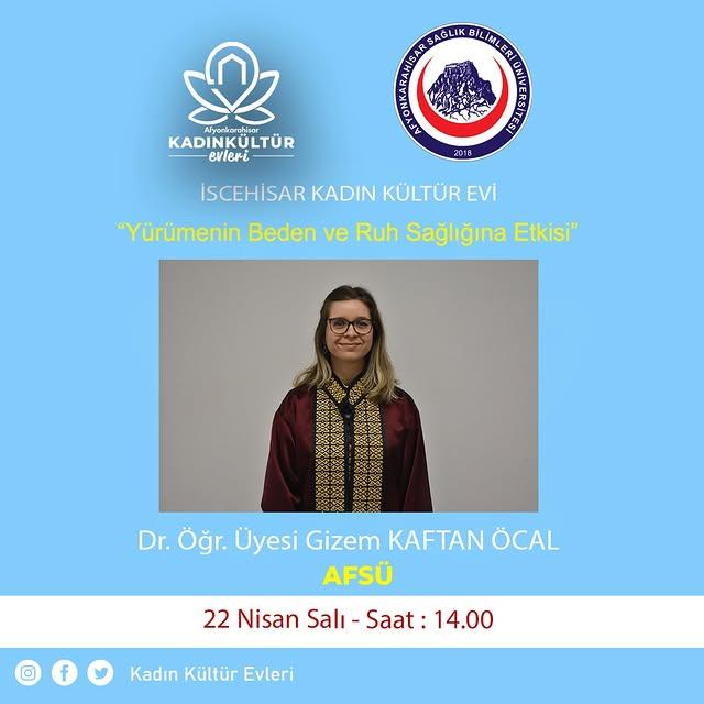 Yürüyüşün Bedensel ve Zihinsel Sağlığa Faydaları Afyonkarahisar'da İncelendi