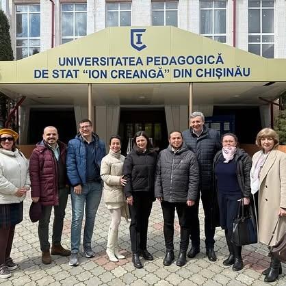 Afyon Kocatepe Üniversitesi Heyeti Moldova'ya Ziyarette