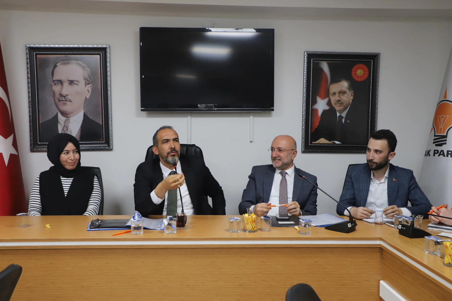 AK Parti Afyon İl Başkanlığına Teşkilat Ziyareti