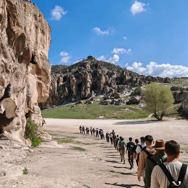 Afyonkarahisar'da Frig Vadisi Hiking Etkinliği Gerçekleştirildi