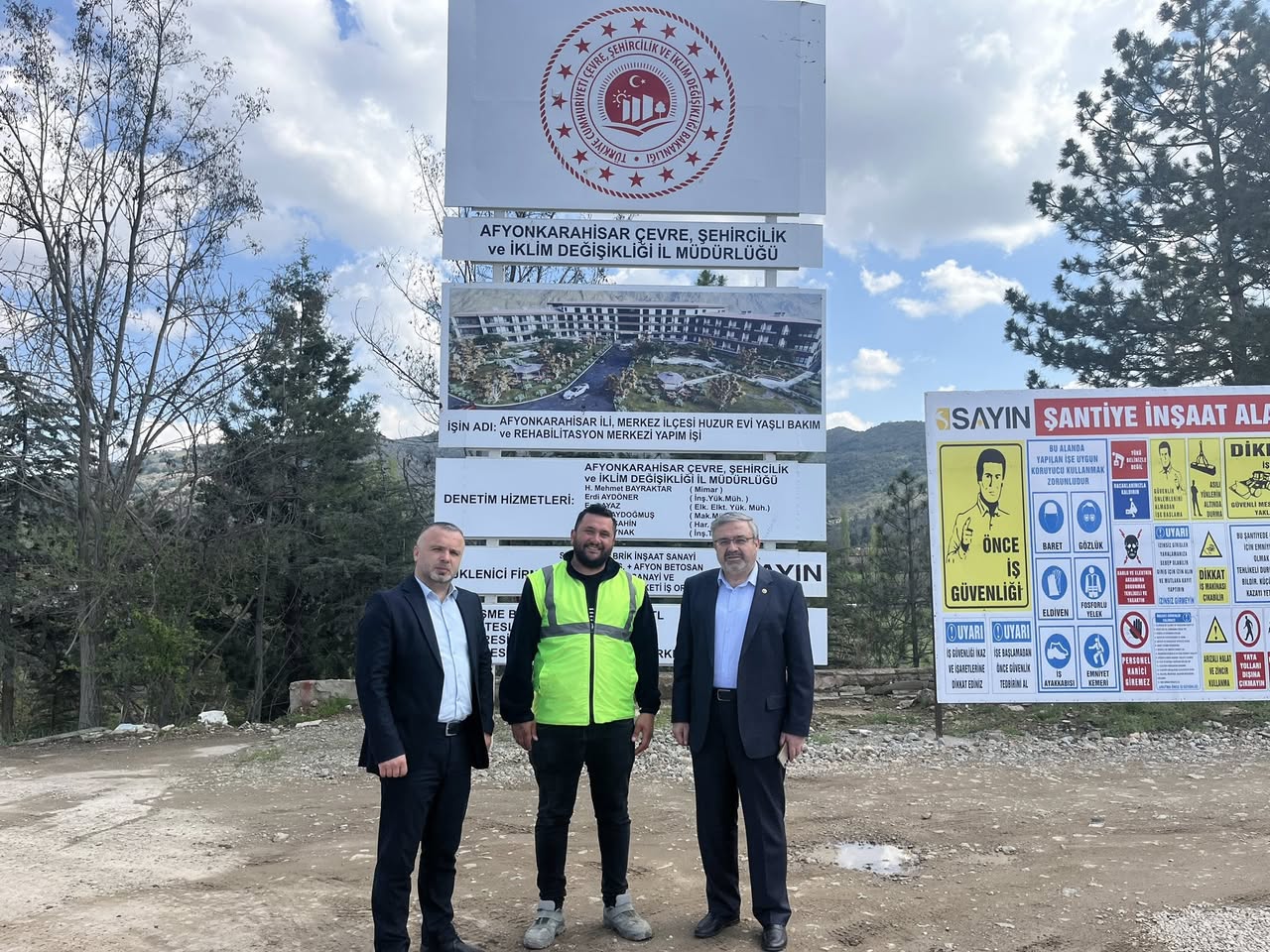 Afyonkarahisar Merkez Huzurevi İnşaatı İlerliyor