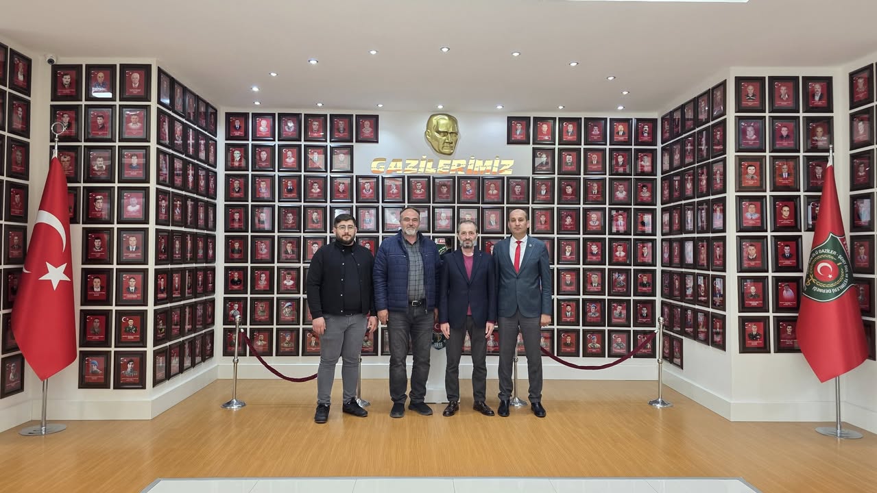 Afyon Şehit ve Gaziler Derneği'ne Gazeteci Ahmet Işık Ziyareti