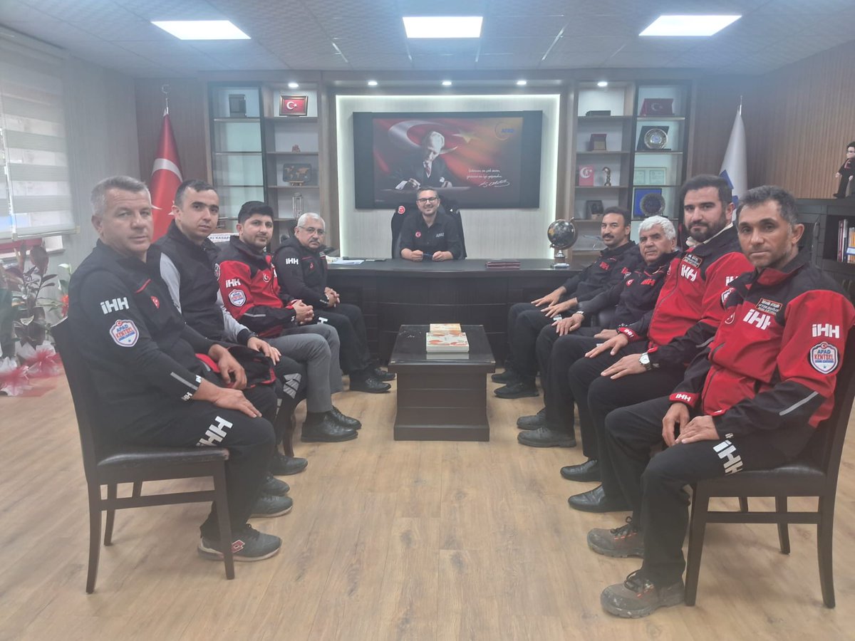 AFAD'a Yeni İl Müdürü Ziyareti