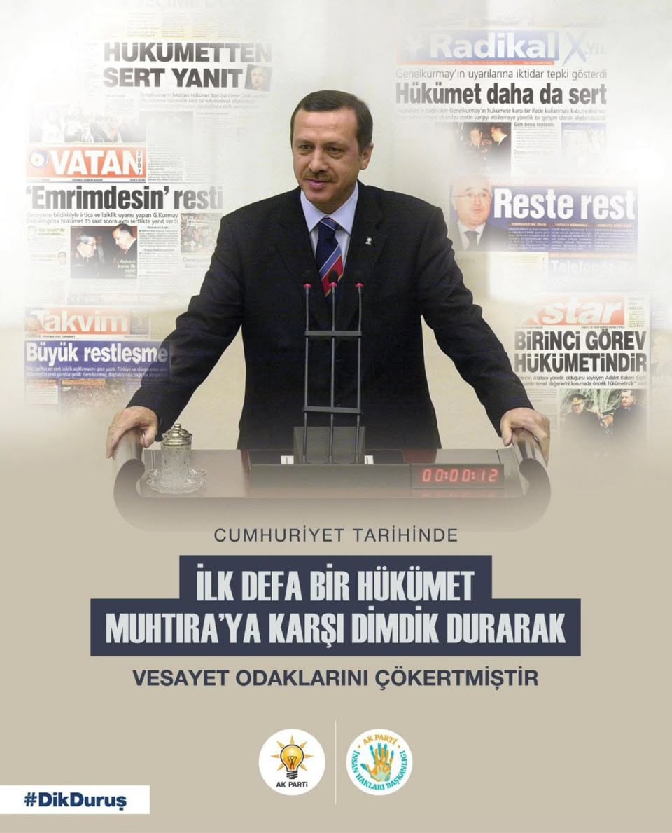 AK Parti Afyon İl Başkanlığı'ndan 27 Nisan E-Muhtırası Açıklaması