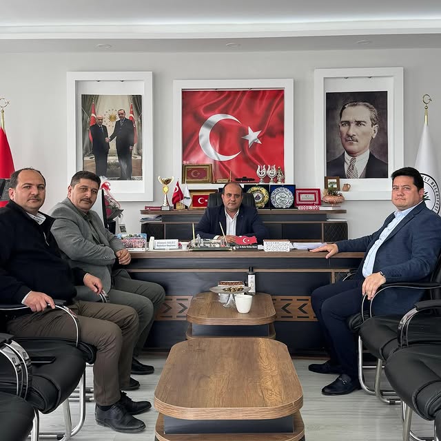 Bolvadin Belediye Başkanı AYNACI, Dişli Belediye Başkanı MERT'i Ziyaret Etti