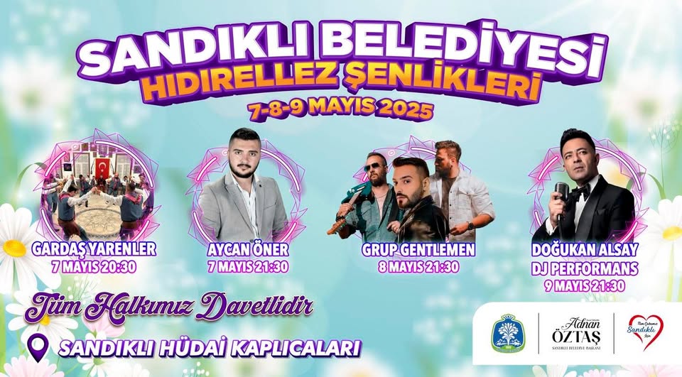 Sandıklı'da Hıdırellez Coşkusu: Şenlikler Başlıyor