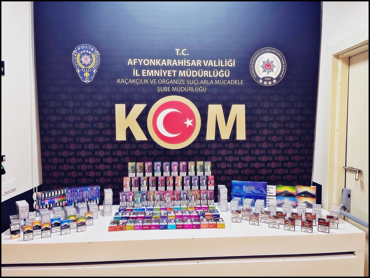 Gümrük Kaçağı Olarak Ele Geçirilen Malzemelerle İlgili Operasyon Düzenlendi