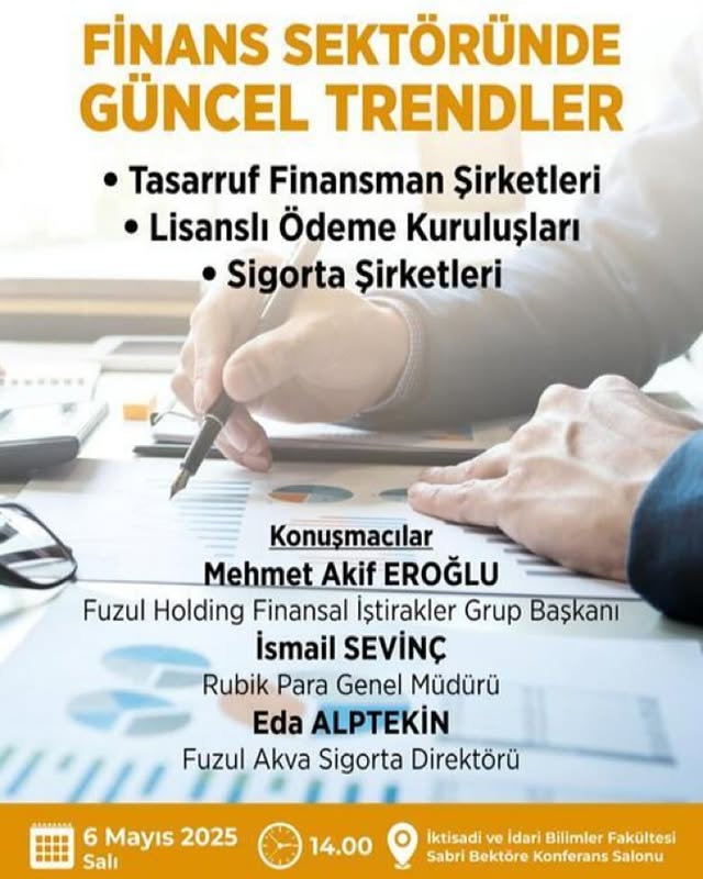 Afyon Kocatepe Üniversitesi'nde Finans Sektörüne Yönelik Bilgilendirici Konferans