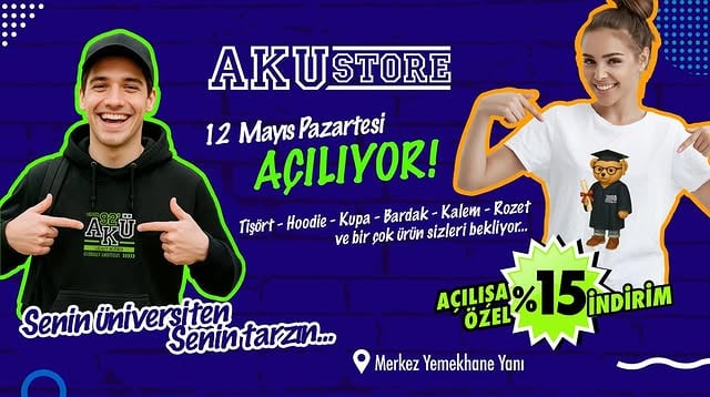 Afyon Kocatepe Üniversitesi'nden Öğrencilere Özel AKÜ Store Açılıyor