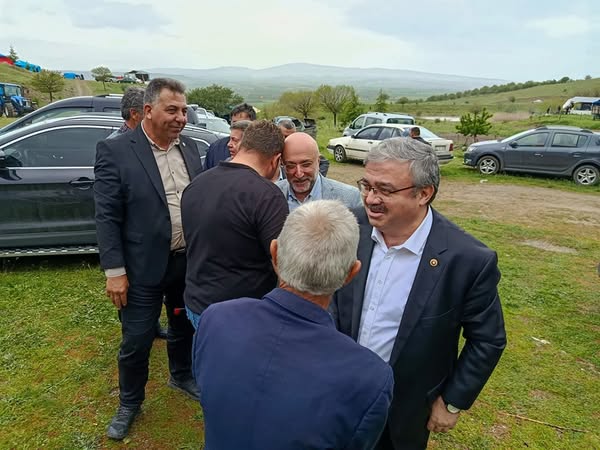 Ak Parti Delegeleri, Akkonak'ta Hıdırellez Şenliklerine Katıldı