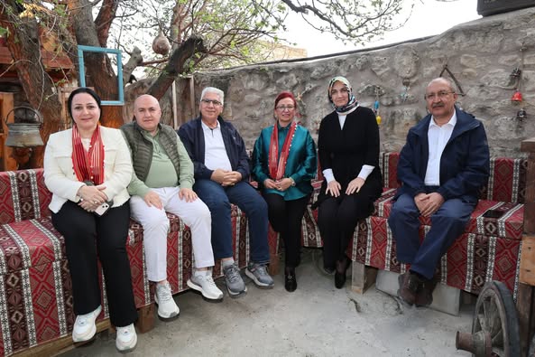 Basın İlan Kurulu Üyeleri, Afyonkarahisar'da Frig Vadisi'nin İncisi Ayazini Köyü'nü Ziyaret Etti