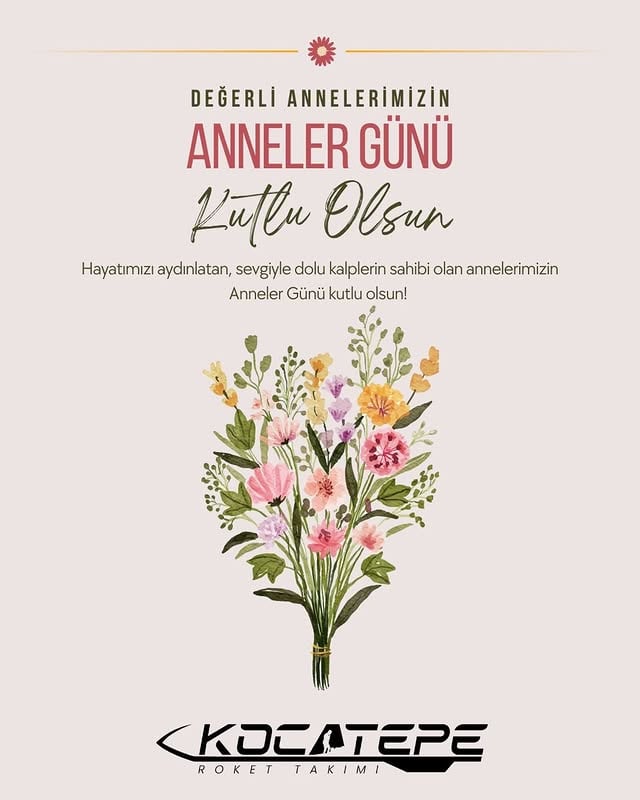 Afyon Kocatepe Üniversitesi Öğrencilerinden Anneler Günü Mesajı ve Roket Takımı Teşekkürü