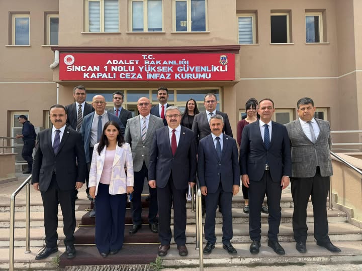 TBMM Milletvekili Yurdunuseven, Sincan Cezaevinde Denetim Yaptı