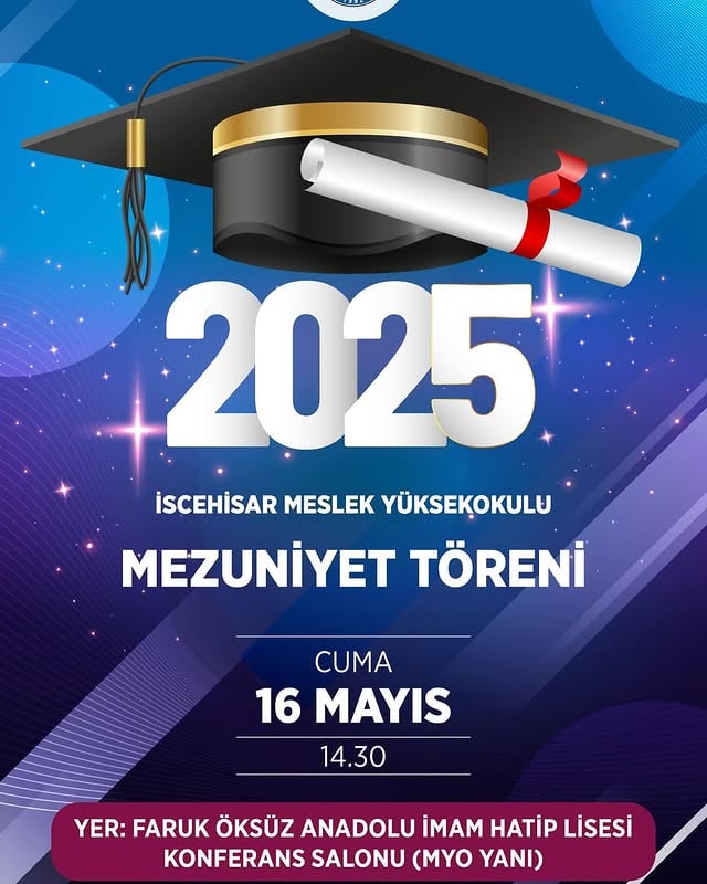 Afyon Kocatepe Üniversitesi'nde Mezuniyet Töreni Düzenlendi