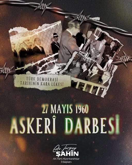 27 Mayıs Darbesinin 65. Yıl Dönümünde Adnan Menderes ve Yoldaşları Anıldı