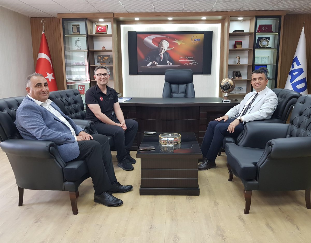 Afyonkarahisar AFAD'a Yeni Atama: Vali Yardımcısı Keklik Ziyaret Etti