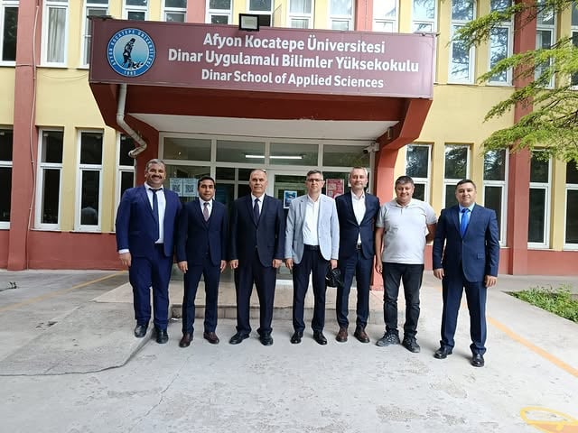 Afyon Kocatepe Üniversitesi Rektör Yardımcısı Dinar Yüksekokulu'nu Ziyaret Etti