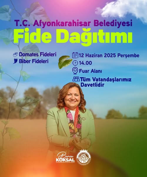Doğaya Katkı Fide Dağıtımıyla Sofralara Bereket Geliyor