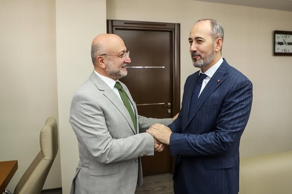 AK Parti Afyon İl Başkanı Şahin, Yeni İl Sağlık Müdürü Öztürk'ü Ziyaret Etti