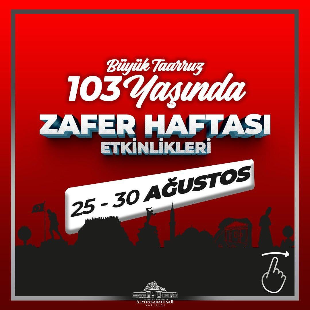 Büyük Taarruz'un 103. Yılı Afyon Kocatepe Üniversitesi'nde Coşkuyla Kutlanacak