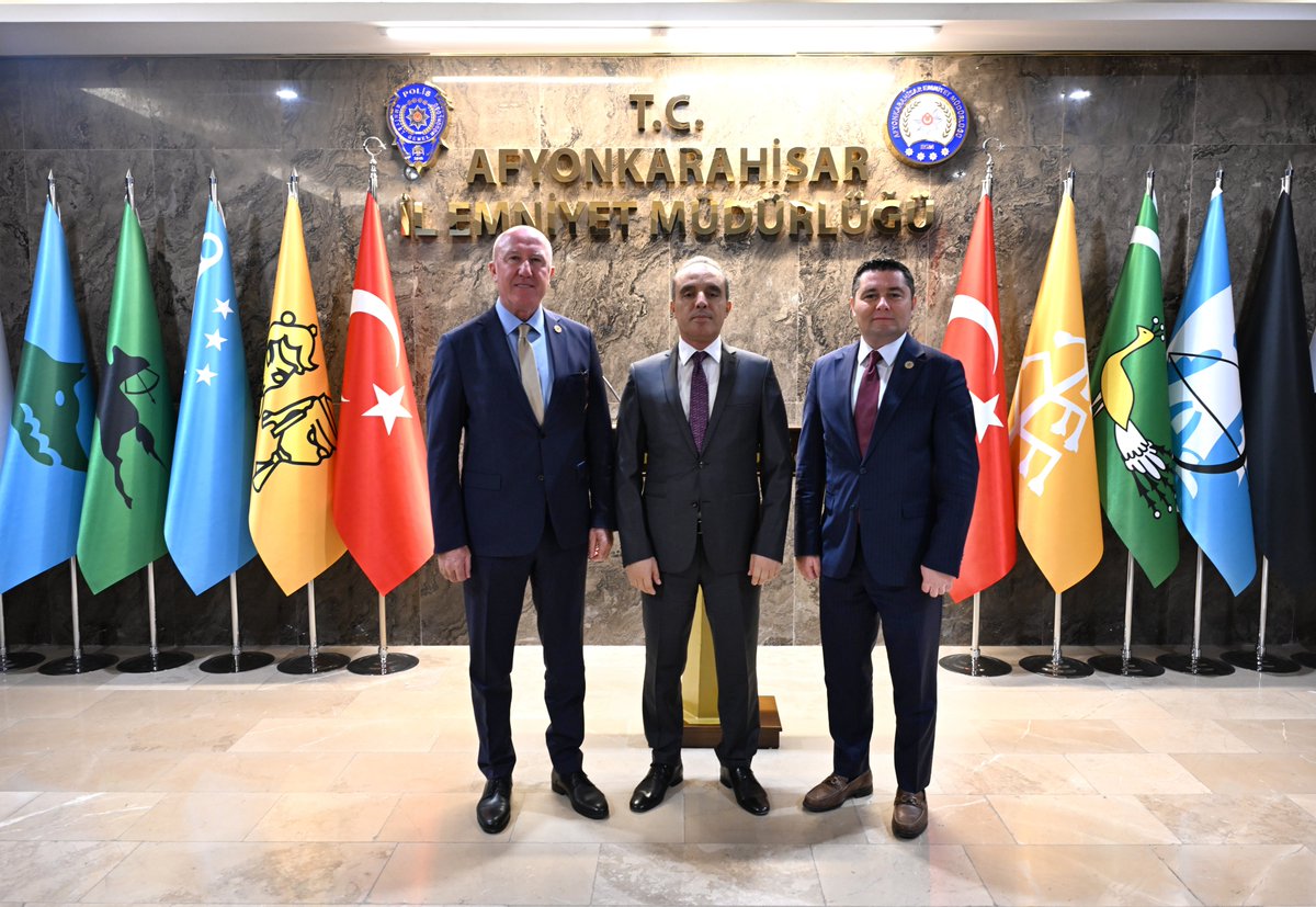 NG Hotels Yöneticileri Afyonkarahisar Emniyet Müdürü'nü Ziyaret Etti