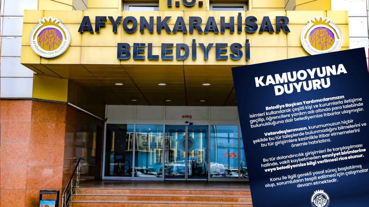 Afyon'da Yeni Dolandırıcılık Tuzağı