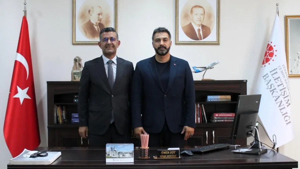 AFSÜ Hastanesi Başhekimi Aydın Balcı’dan CİB Bölge Müdürü Ömer Süt’e Ziyaret