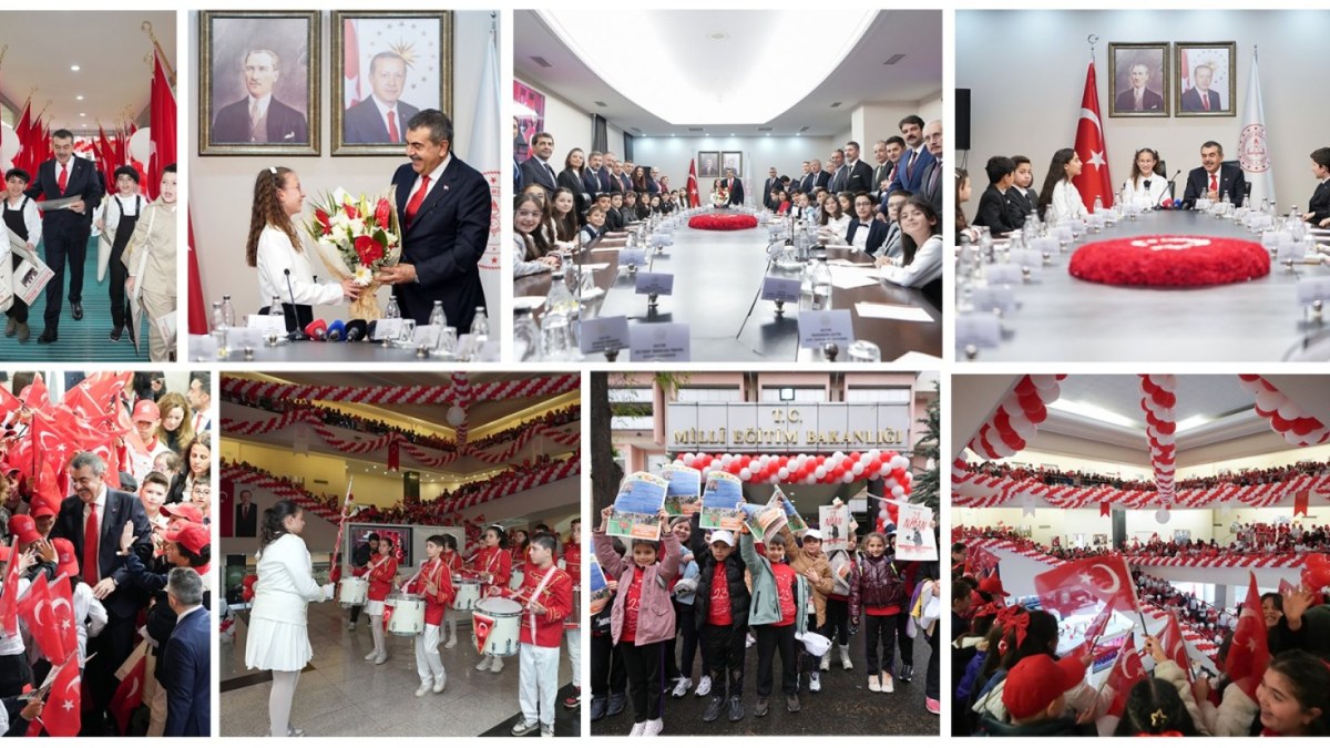 Bakan Tekin, 23 Nisan'da koltuğunu 5. Sınıf öğrencisi Defne'ye devretti