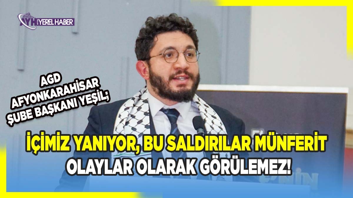 AGD Afyonkarahisar’dan Okullara Yönelik Saldırılara Sert Tepki