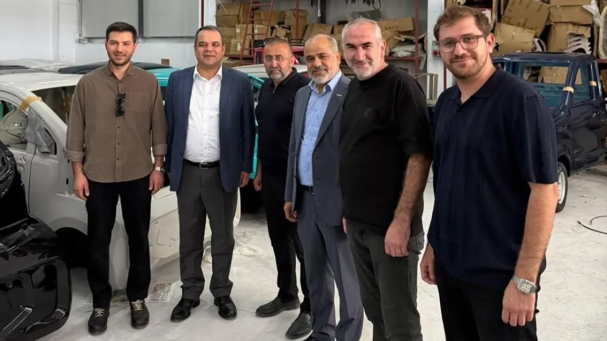 MÜSİAD Heyetinden İhsan ve Berat Beşer’e, elektrikli araç montaj tesislerinde ziyaret