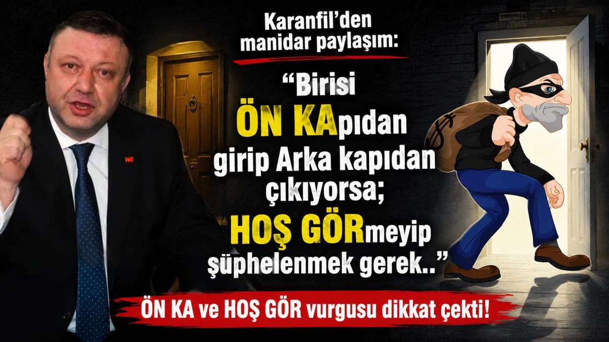 Mustafa Karanfil’in İmalı Paylaşımı Gündem Oldu: Büyük Harflerle Yazdığı Kelimeler Dikkat Çekti