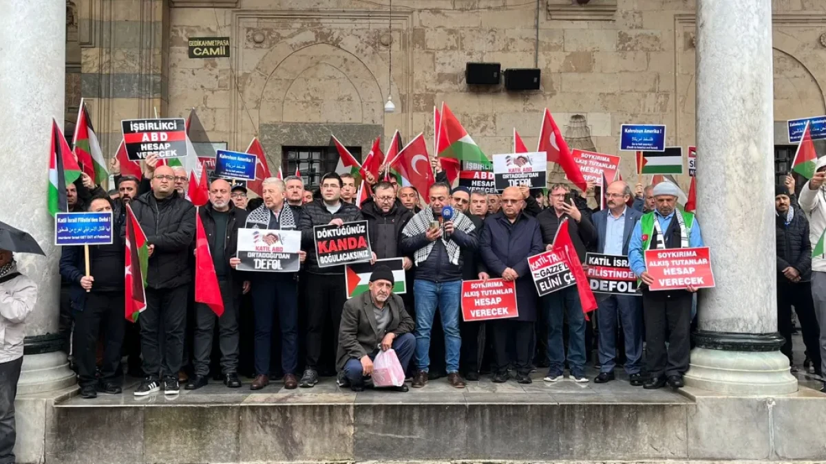 Afyonkarahisar'da "Küresel Sumud Filosu"na Yapılan Müdahaleye Tepki